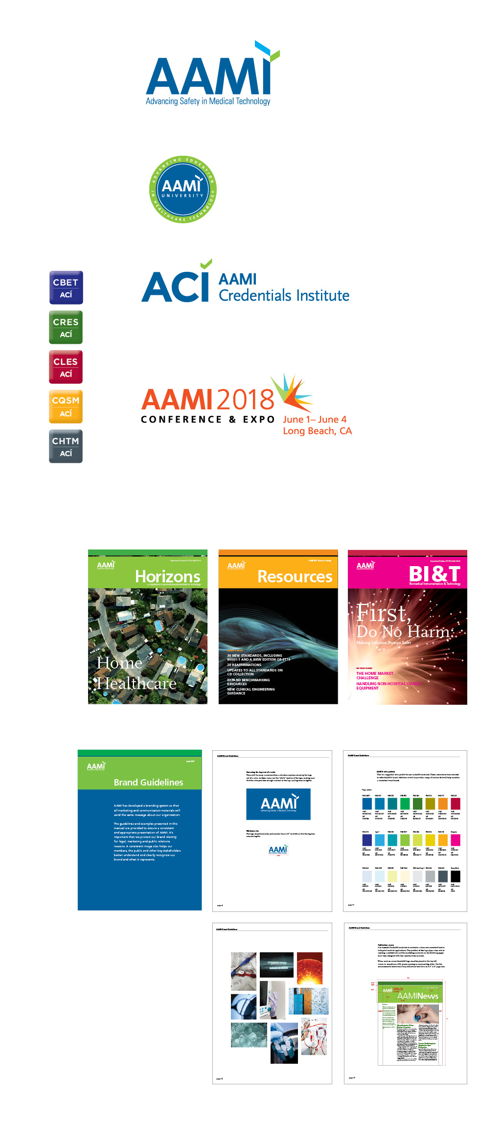 AAMI: Medical Technology Association Branding